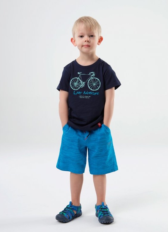 Chlapecké tričko Loap Badles tmavě modré