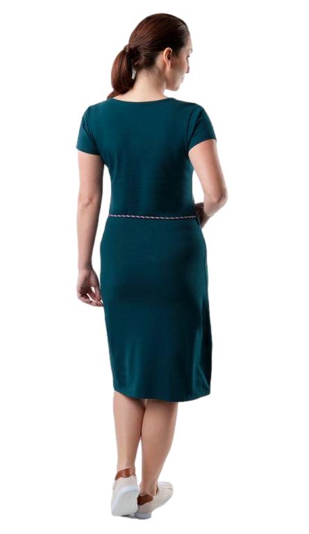 Dámské šaty Loap Nora petrolejové