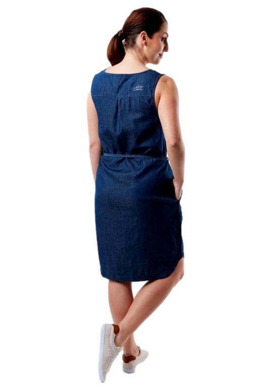 Dámské šaty Loap Neyla odlehčená riflovina