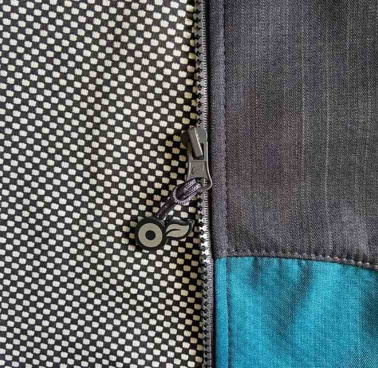 Chlapecká softshellová vesta bez fleecu s bambusovým úpletem šedá + petrolej