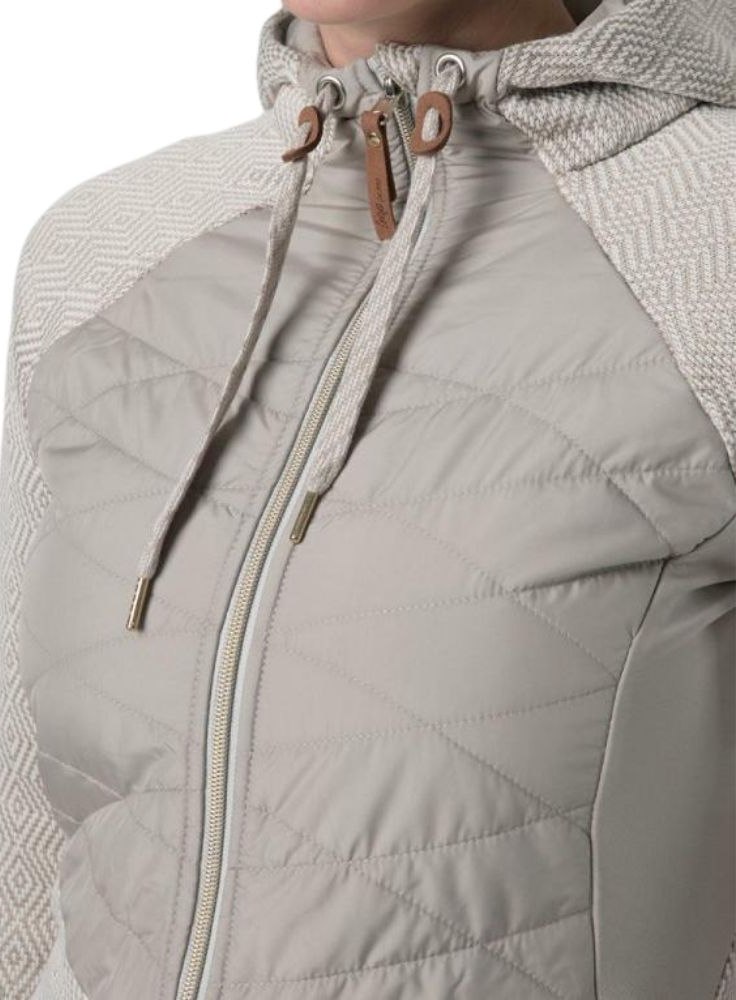 Dámská prodloužená mikina Loap Gaelin vel. S-XL béžová