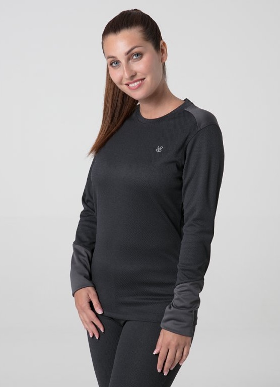 Dámské termotriko Loap Peli tmavě šedé