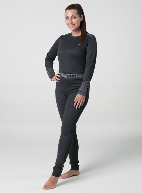 Dámské termospodky Loap Perla tmavě šedé