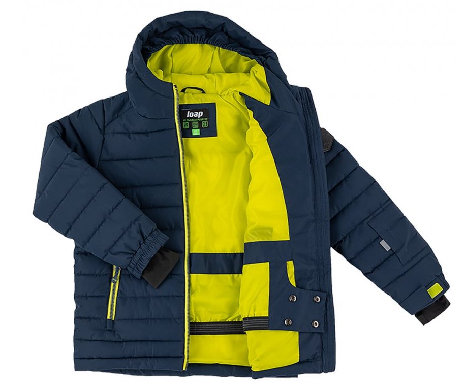 Lyžařská zimní bunda Loap Fuler tmavě modrá