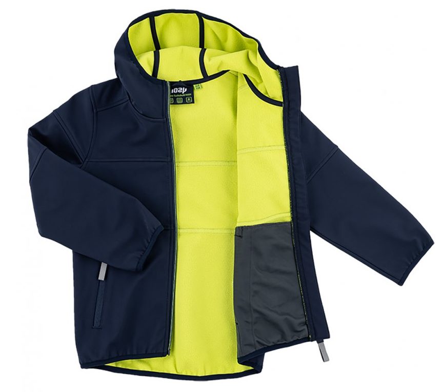 Chlapecká softshellová bunda Loap Lomesi vel. 116 tmavě modrá