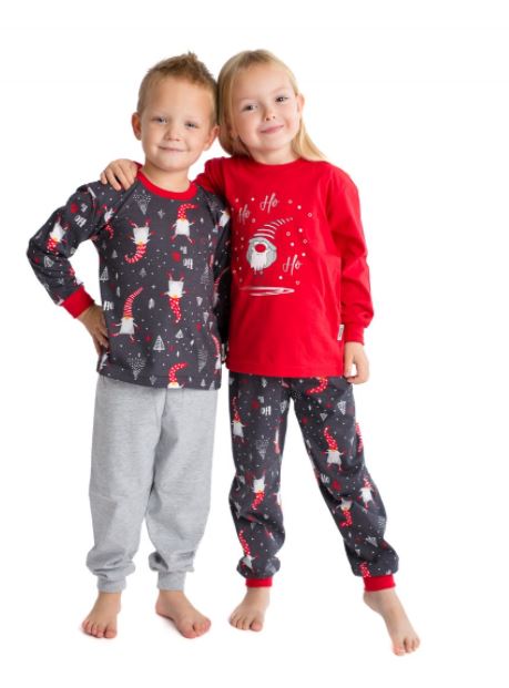 Chlapecké pyžamo Betty Mode vánoční skřítek