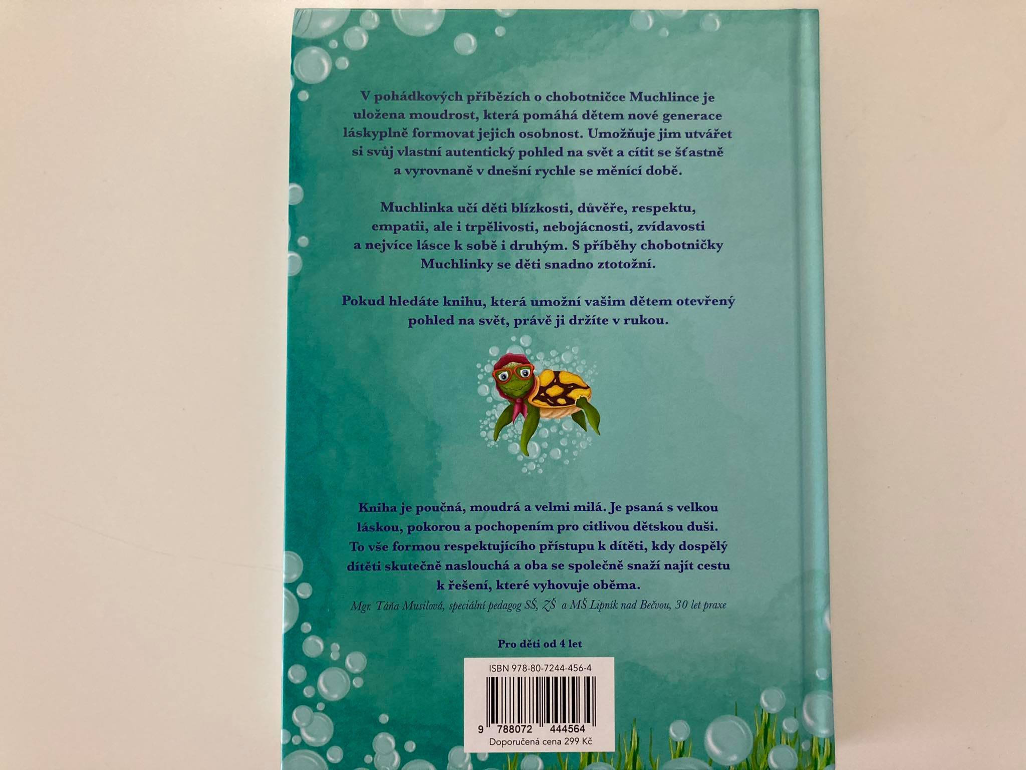 Dětská knížka Muchlinka: Příběhy malé chobotničky pro zvídavé dětičky