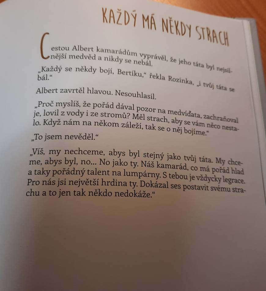 Dětská knížka O Bertovi, Pištovi a Rozince 