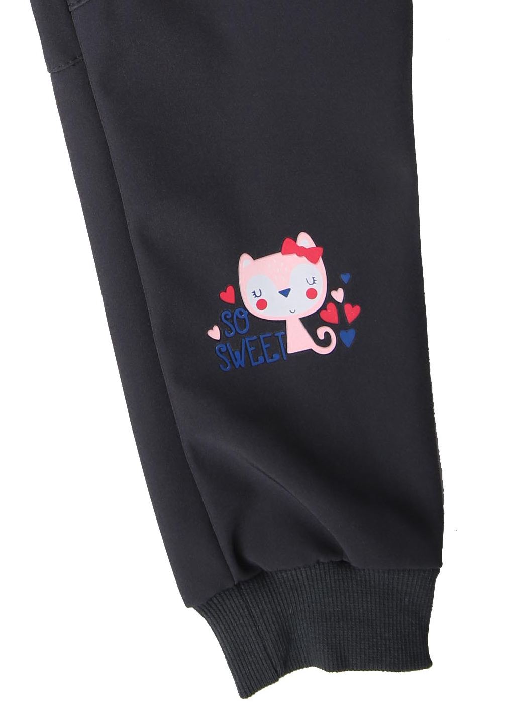 Dívčí softshellové kalhoty Wolf B2281 (jarní bez fleecu) tmavě šedé