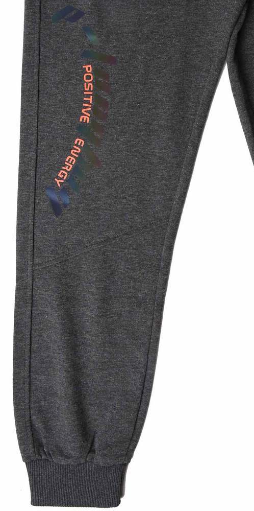 Sportovní chlapecké tepláky Wolf T2276 šedý melír