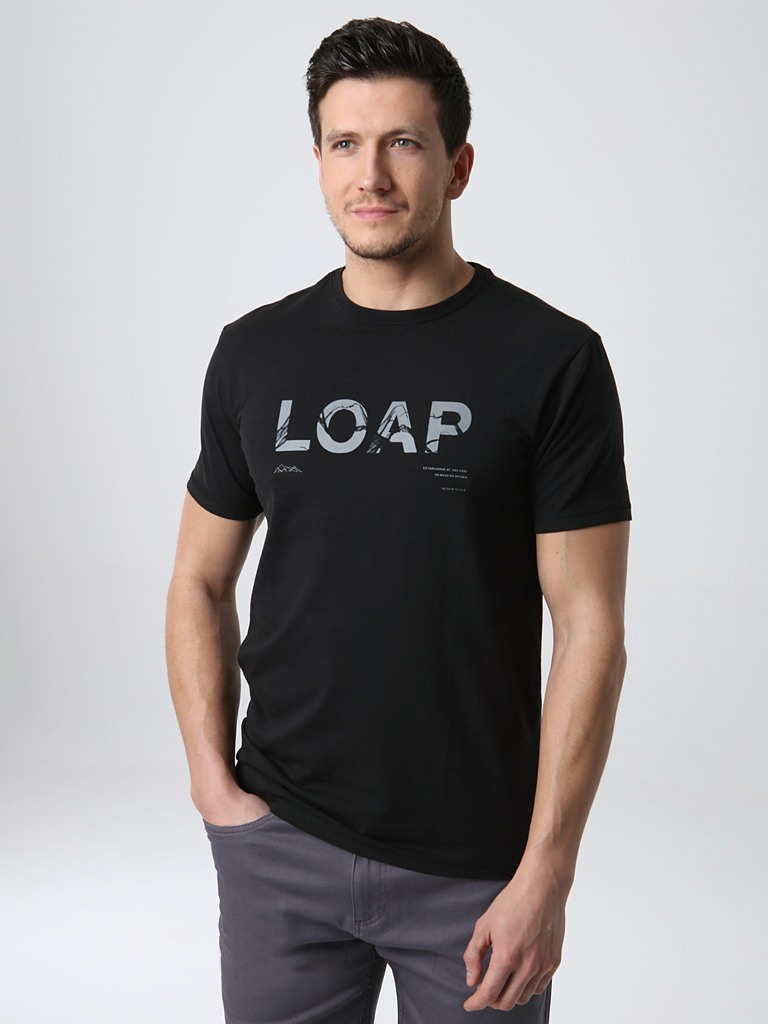 Pánské tričko Loap Alaric černé