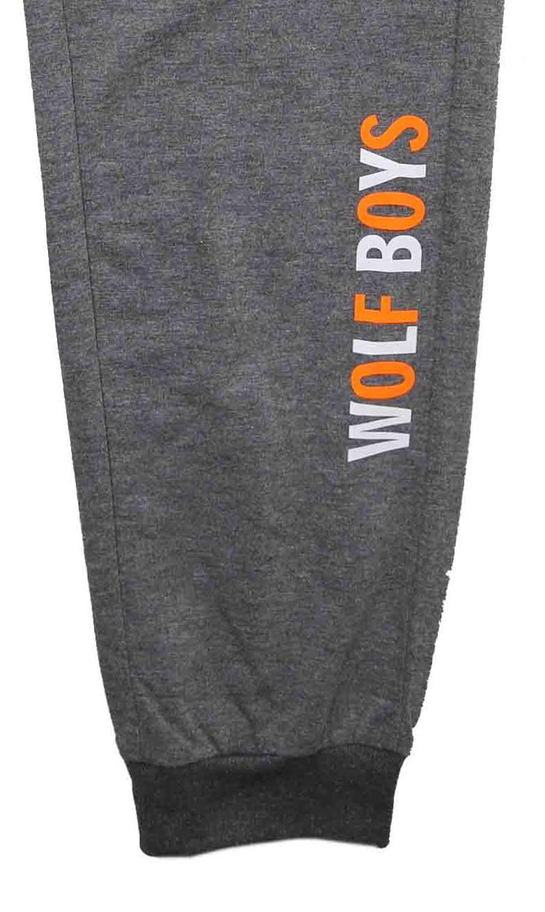Sportovní chlapecké tepláky Wolf T2276D šedé