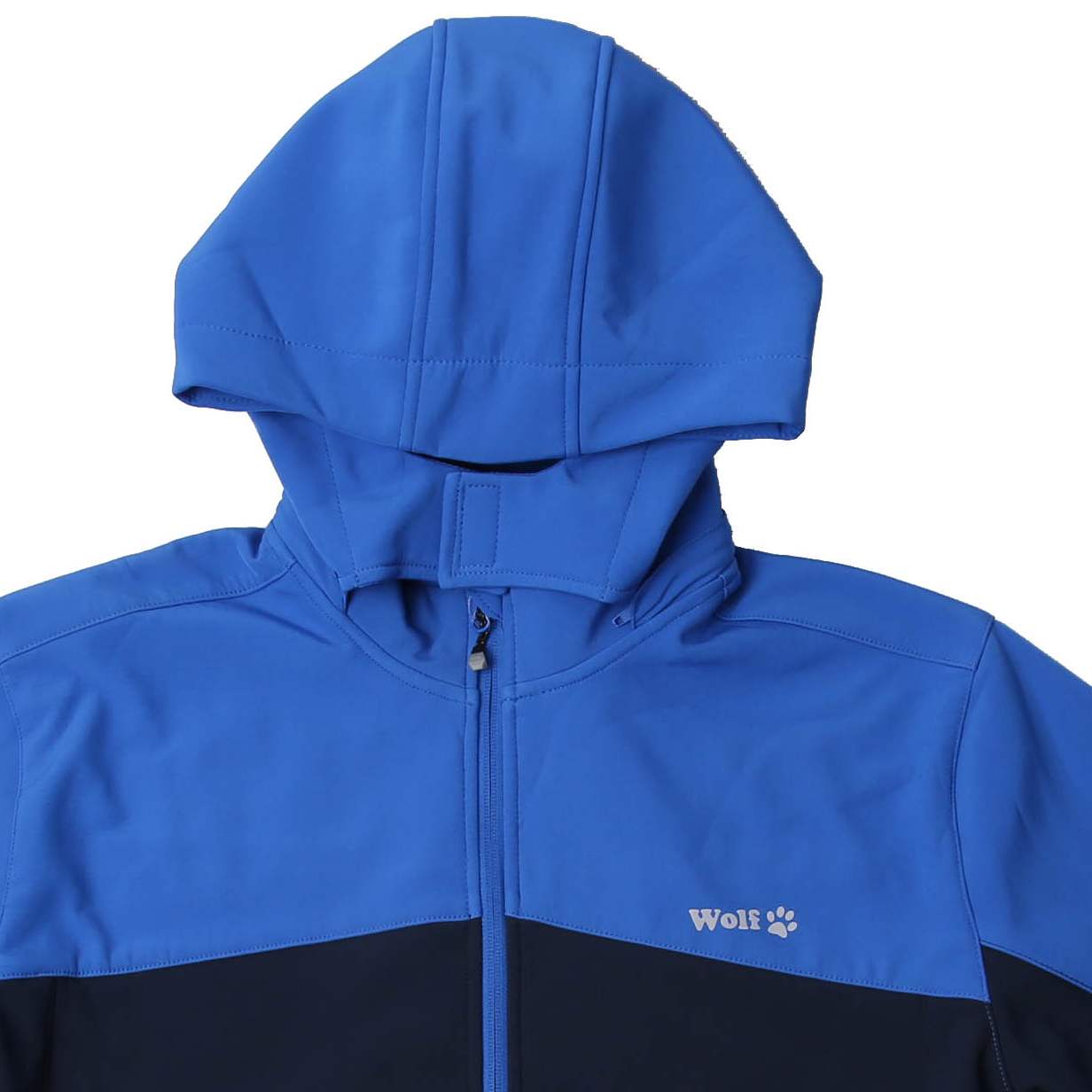 Chlapecká softshellová bunda Wolf B2269 s fleecovou podšívkou modrá