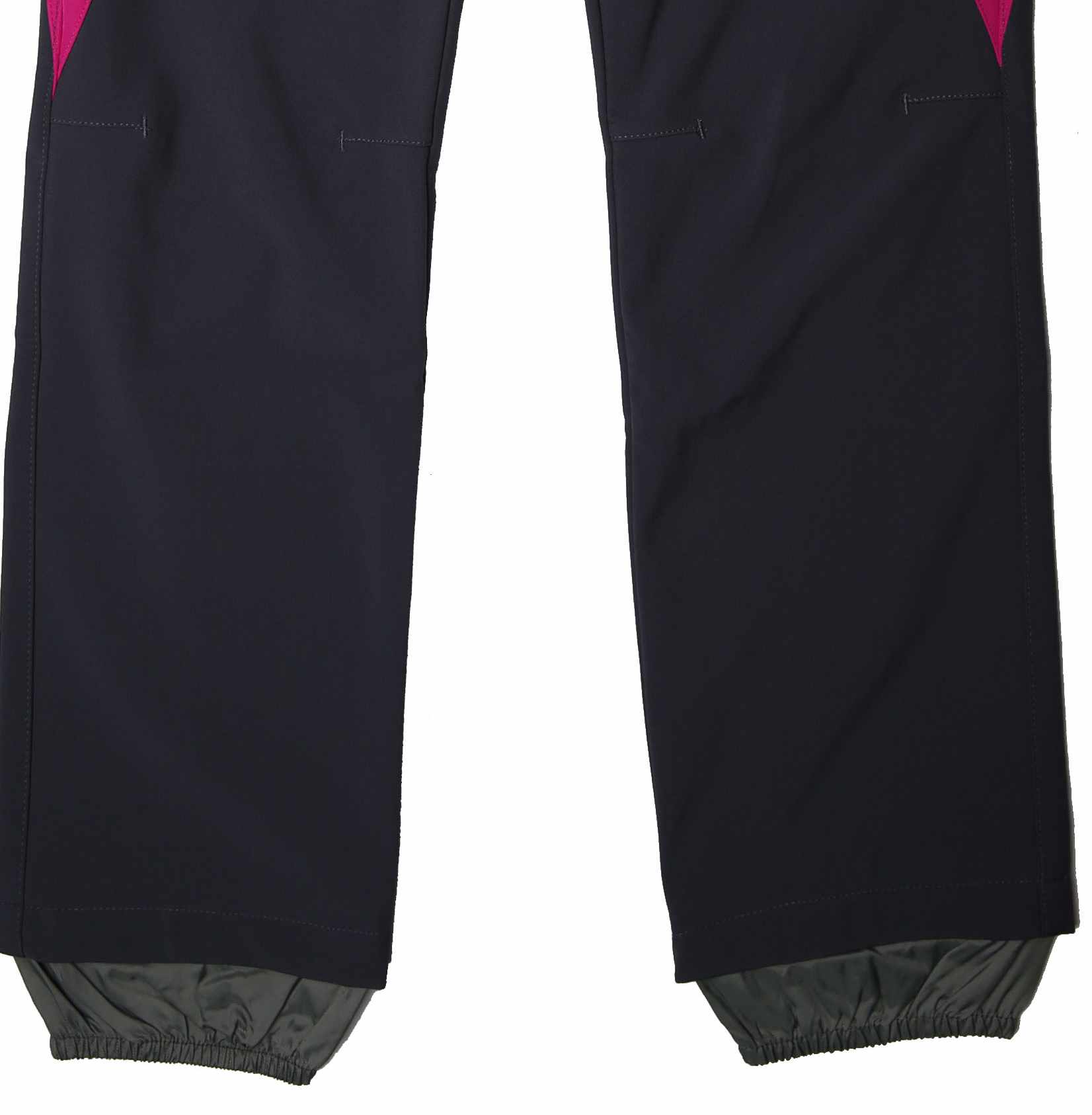 Dívčí softshellové kalhoty Wolf B2382 (JARNÍ bez fleecu) tmavě šedé