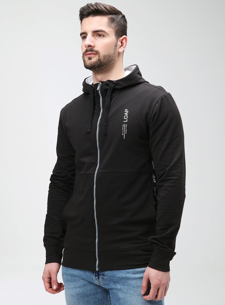 Pánská mikina Loap Ewolucion vel. S-L černá