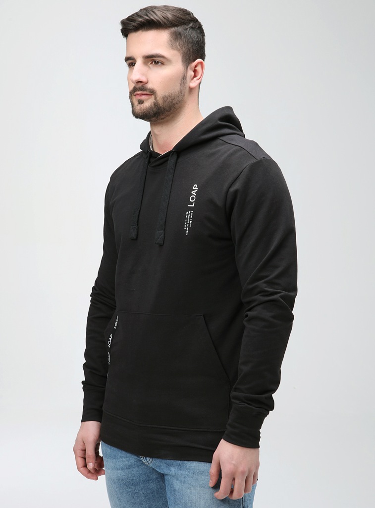 Pánská mikina Loap Ewonul černá