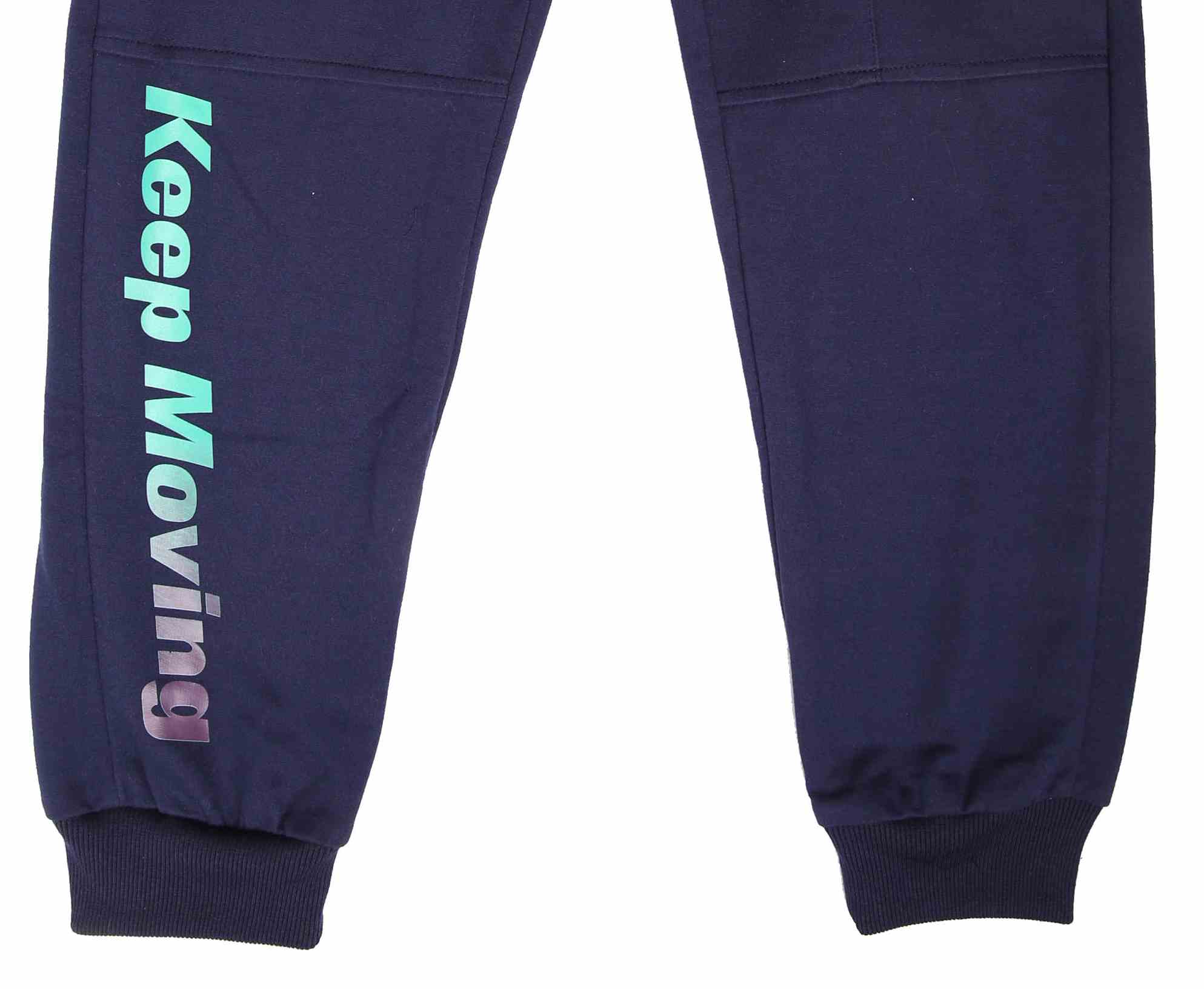 Sportovní chlapecké tepláky Wolf T2276B vel. 146 tm.modré