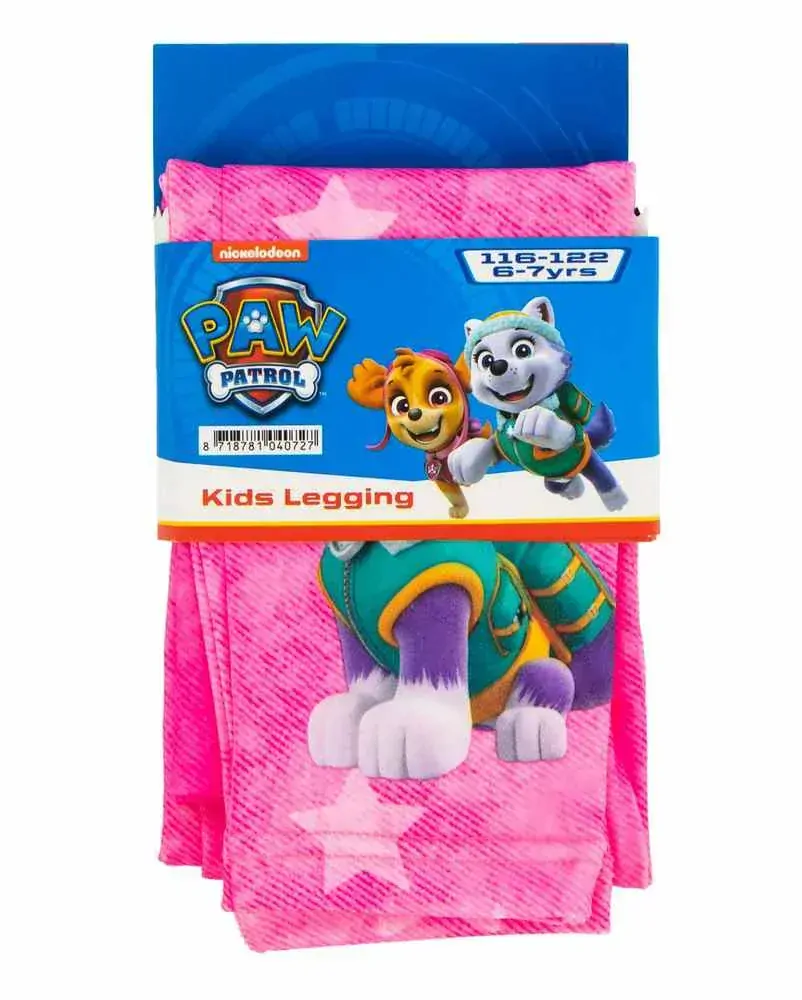 Dívčí legíny Paw Patrol vel. 92/98-116-122 růžové