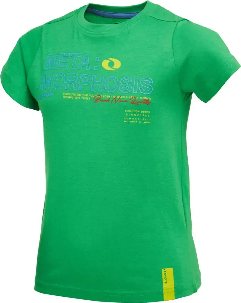 Chlapecké tričko Loap Boom vel. 110/116-158/164 zelené