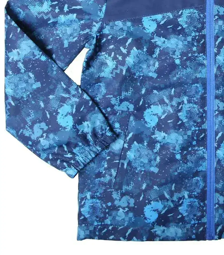 Chlapecká šusťáková bunda Wolf B2461 tm.modrá