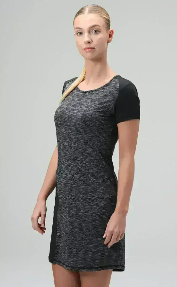 Dámské sportovní šaty Loap Mapsa šedé