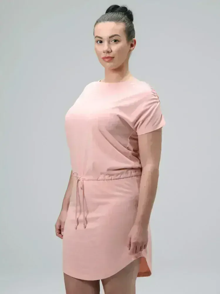 Dámské šaty Loap Bugatela vel. S-XL růžové