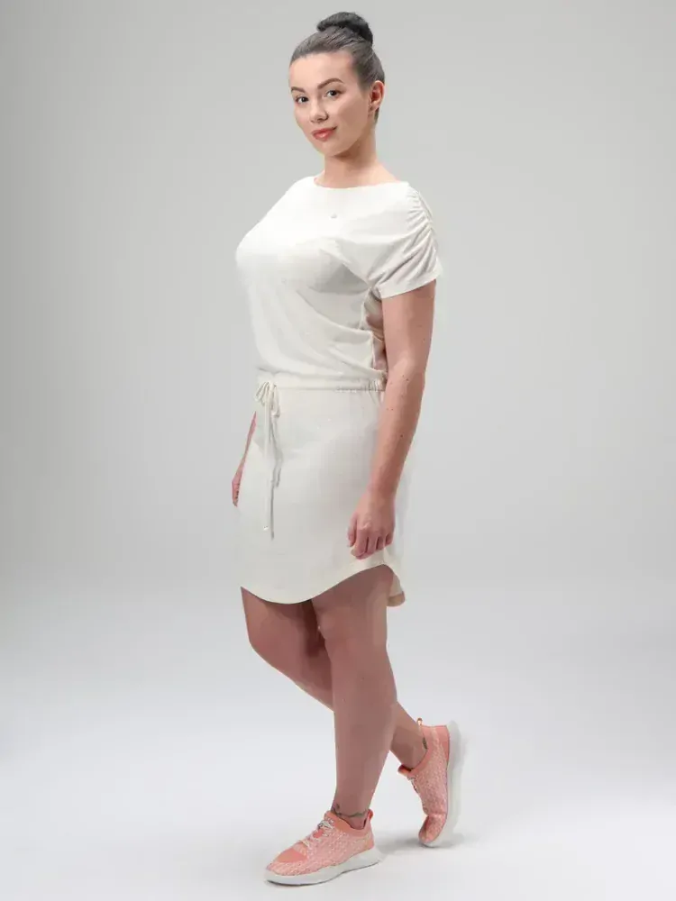 Dámské šaty Loap Bugatela smetanové