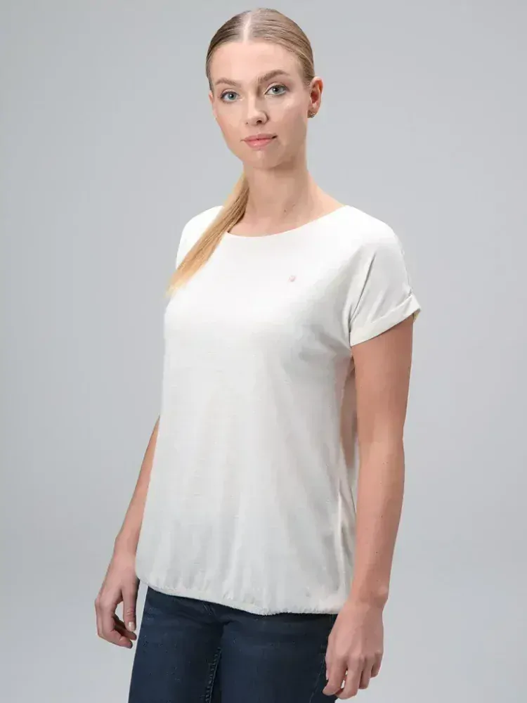 Dámské tričko Loap Buda smetanové