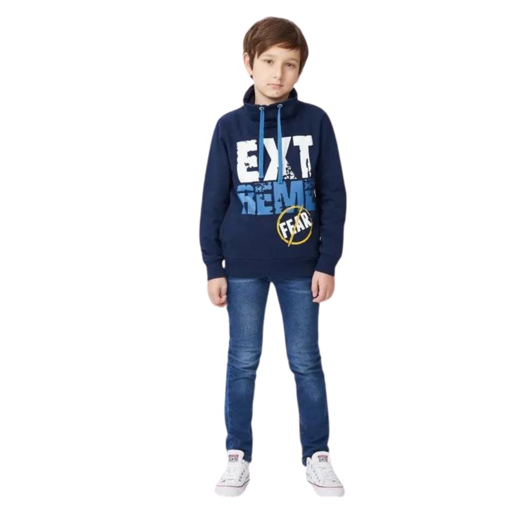 Chlapecká mikina Winkiki modrá