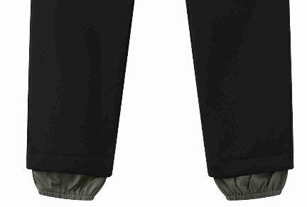 Chlapecké softshellové kalhoty Wolf s fleecem B2494 vel. 122 černé - modré zipy