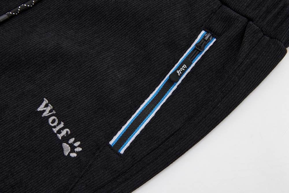 Chlapecké zateplené manšestrové kalhoty Wolf T2427 vel. 158 černé