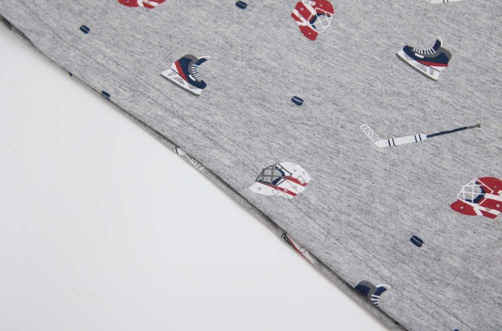 Chlapecké pyžamo Wolf S2455 šedé hokej