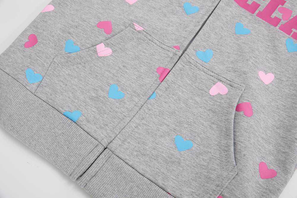 Dívčí mikina Wolf M2455 šedá