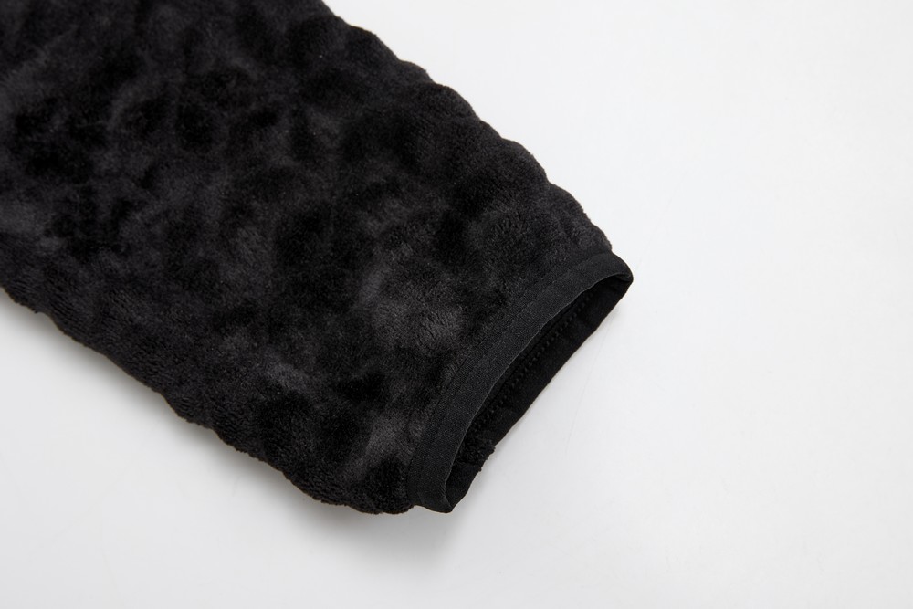 Dámská mikina Wolf B2454 huňatá černá