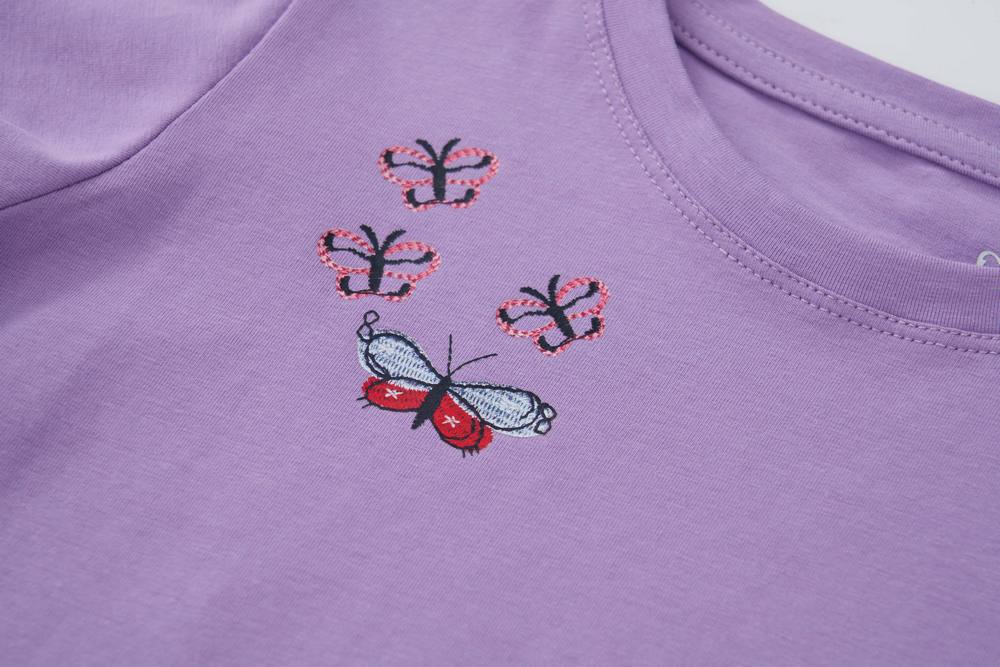 Dívčí tričko Wolf S2510B pastelově meruňkové