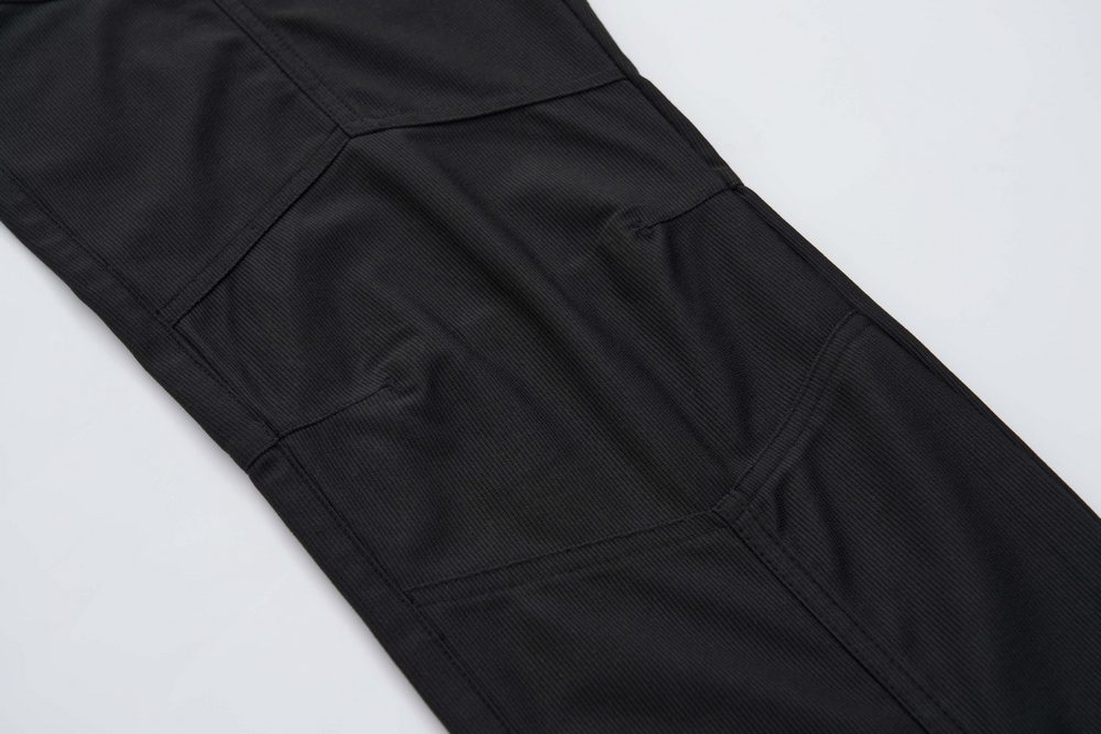 Chlapecké manšestrové kalhoty Wolf T2551 černé s černými zipy