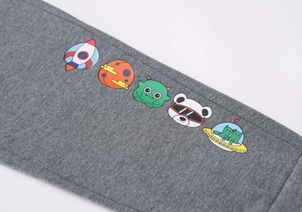 Sportovní chlapecké tepláky Wolf T2577A šedé