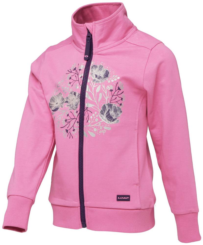 Dívčí mikina Loap Dorka růžová