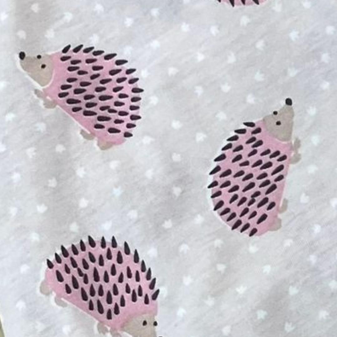 Dívčí pyžamo Betty Mode lila - ježek