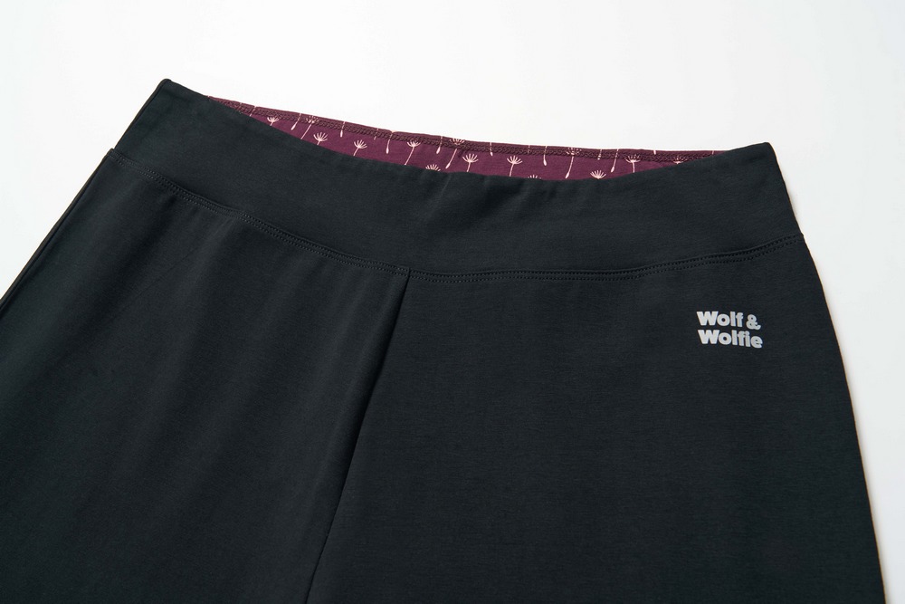 Dámské 3/4 legíny Wolf Wolf & Wolfie H2641B černé