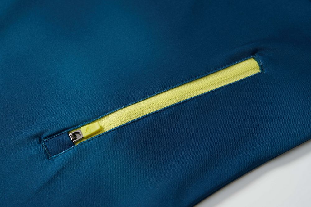 Funkční chlapecká mikina Wolf & Wolfie M2640 petrolejová