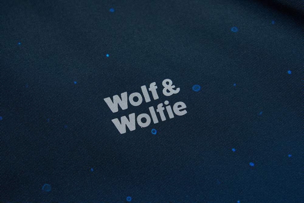 Chlapecká zimní bunda Wolf & Wolfie B2669B tmavě modrá