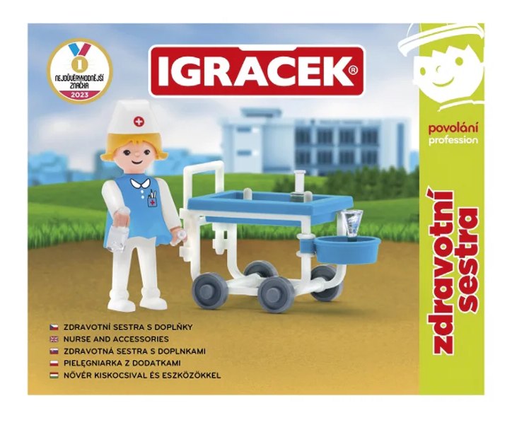 Igráček Zdravotní sestra s doplňky