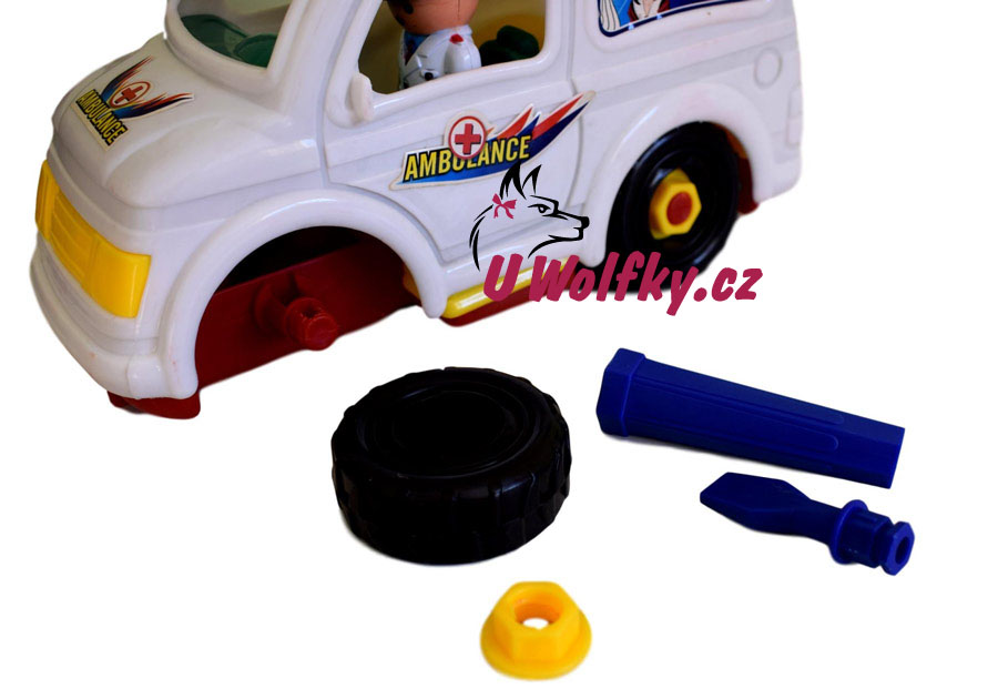 Šroubovací auto Sanitka