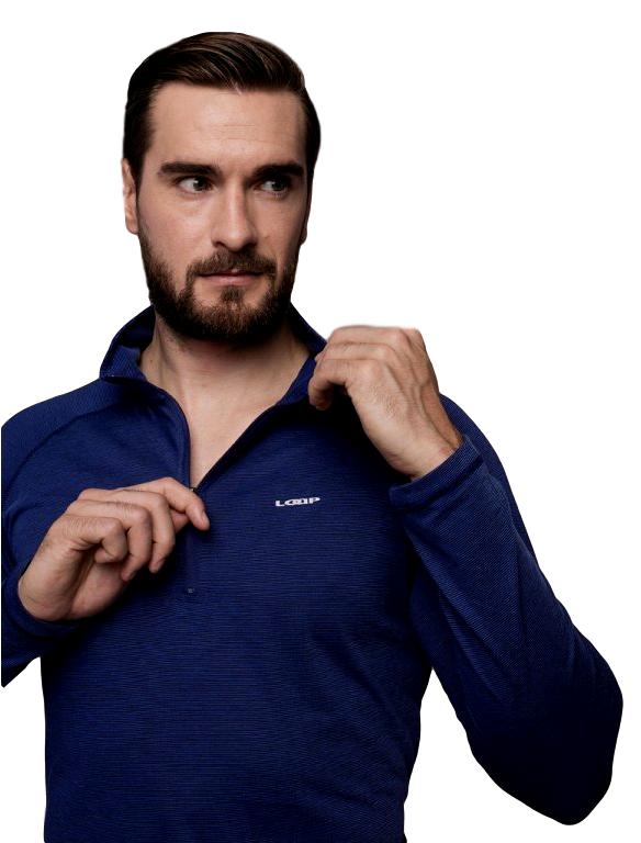 Pánské termotriko Loap Petric vel. XL modré