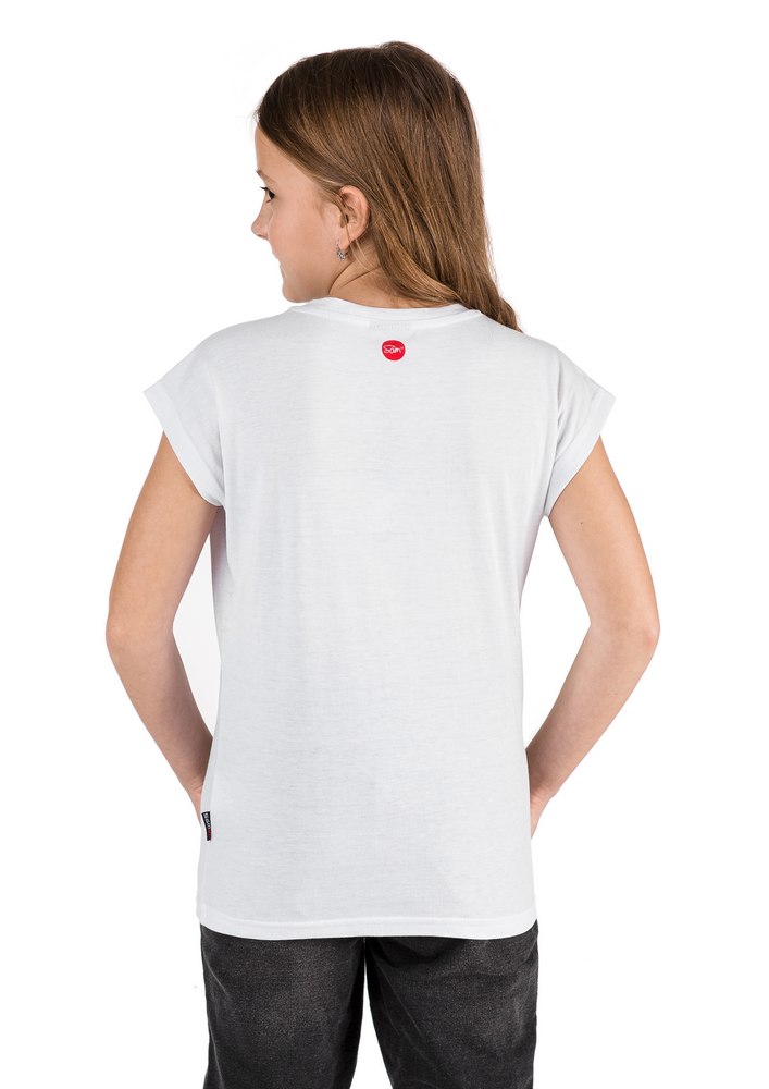 Dívčí tričko SAM73 (GT538) bílé