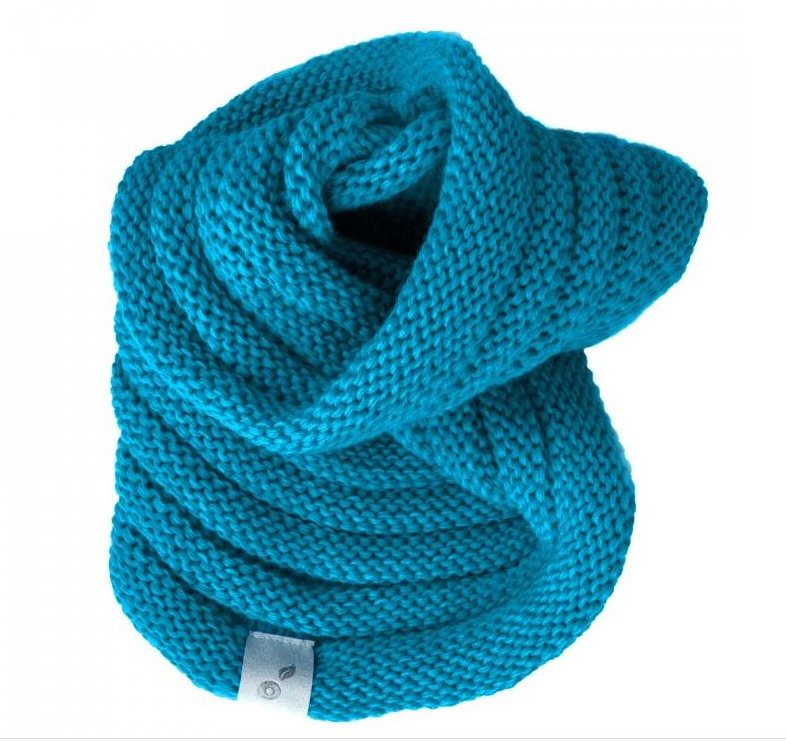 Pletená čepice Unuo tyrkysová