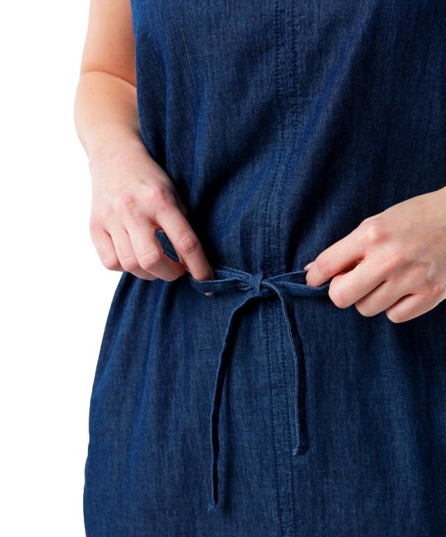 Dámské šaty Loap Neyla odlehčená riflovina