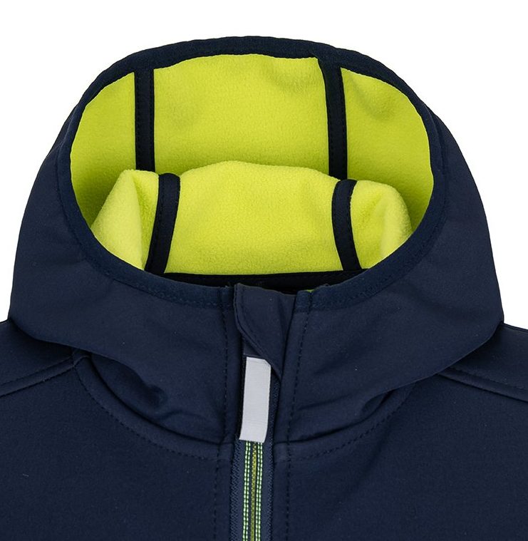 Chlapecká softshellová bunda Loap Lomesi vel. 116 tmavě modrá