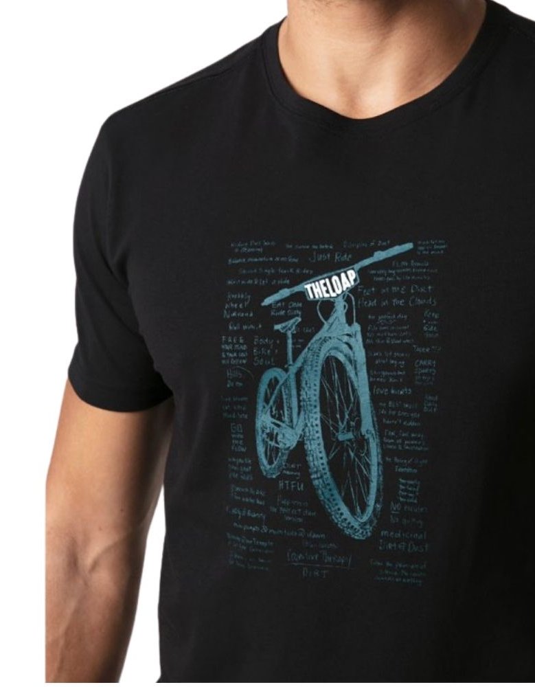 Pánské tričko Loap Alja černé